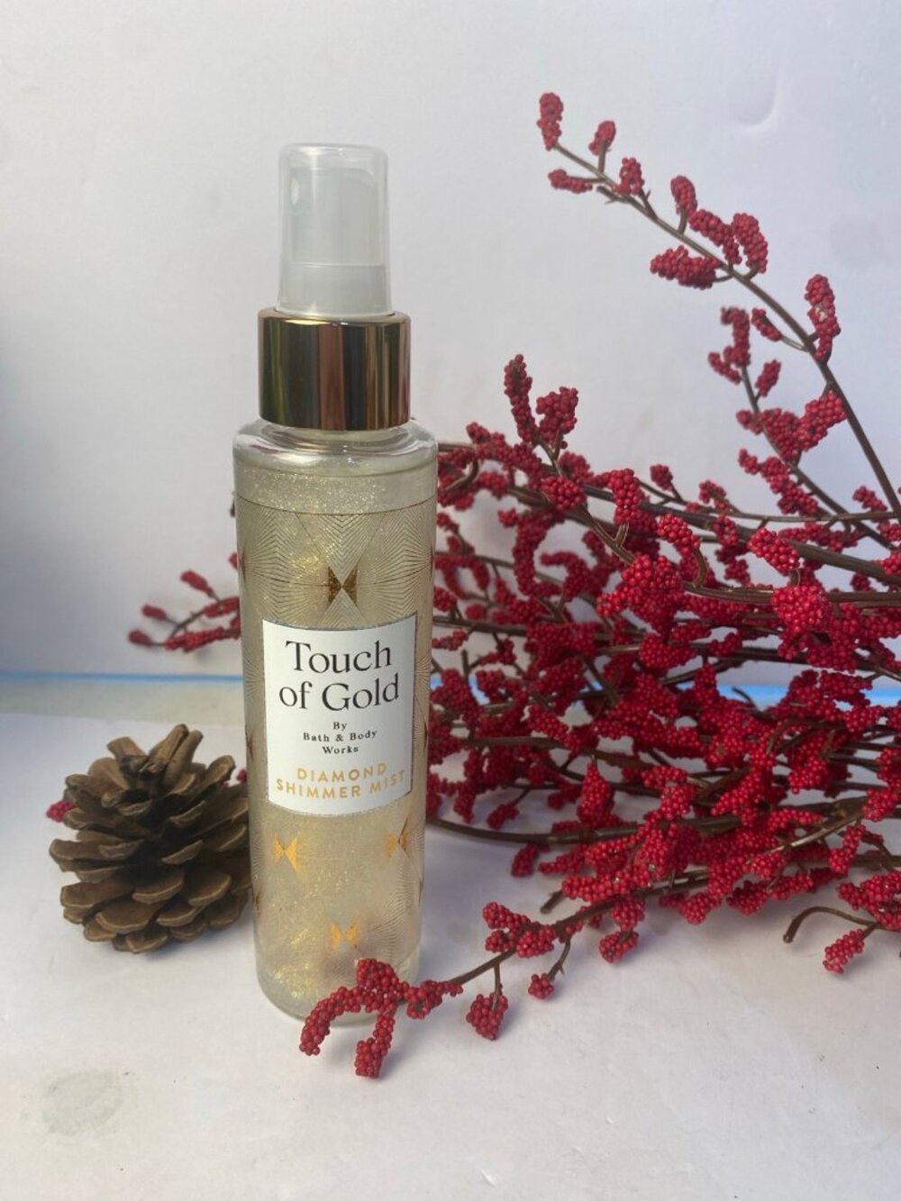 “Touch of Gold” Bath & Body Works New Diamond Shimmer Mist
